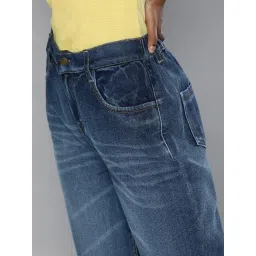 sassafras Blue High Waist Basic Jeans image 1