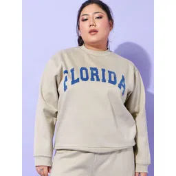 SASSAFRAS Curve Women Printed Sweatshirt-picture-37