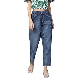 sassafras Blue High Waist Basic Jeans-picture-12