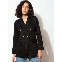 SASSAFRAS Comfort Fit Double Breasted Blazer-picture-50