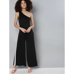 SASSAFRAS Women Black Basic Jumpsuit-picture-21