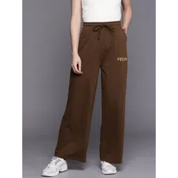 SASSAFRAS Women Brown Track Pants-picture-36