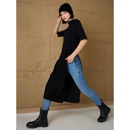 SASSAFRAS Women Longline Pullover Sweaters-picture-22