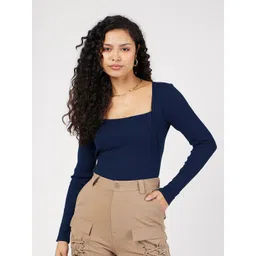 SASSAFRAS Women Square Neck Regular Top-picture-40