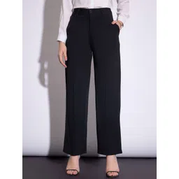SASSAFRAS worklyf Women Formal Parallel Trousers-picture-22