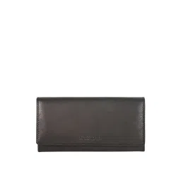 SASSORA Black Solid Rfid Wallet for Women-picture-11