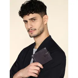 Sassora Men Leather Rfid Two Fold Wallet-picture-22