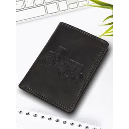 Sassora Men Printed Embellished Leather Two Fold Wallet-picture-30