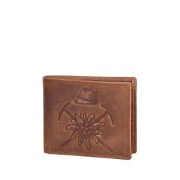 Sassora Men Printed Embellished Leather Two Fold Wallet-picture-42