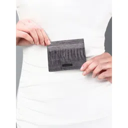 Sassora Unisex Textured Leather Card Holder-picture-17