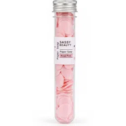 sassy beauty Tube Paper Soap – Pocket Pack Soap Sheets for Hygiene on the Go-picture-18