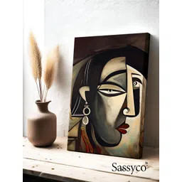 Sassyco Black Single Piece Canvas Other Wall Paintings-picture-11