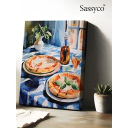 Sassyco Blue Single Piece Canvas Other Wall Paintings image 4