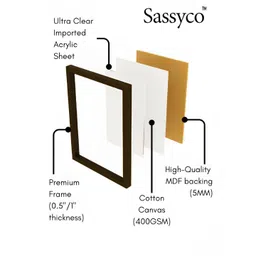 Sassyco Multicoloured Single Piece Canvas Birds and Animals Wall Paintings-picture-24