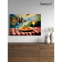 Sassyco Multicoloured Single Piece Canvas Other Wall Paintings-picture-21
