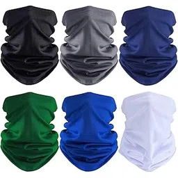satinior Summer UV Protection Face Covers Neck Gaiter Breathable Summer Bandana-picture-56