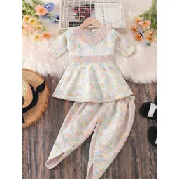 Satjal Fab Girls Top With Dhoti Pants-picture-39