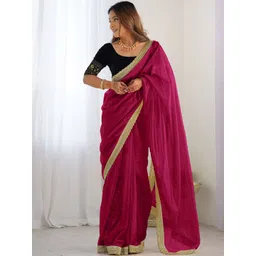Satrani Sequinned Supernet Saree-picture-40