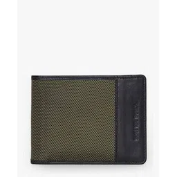 satya paul Textured Bi-Fold Wallet with Logo-picture-44