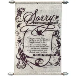 saugat traders Sorry Scroll Card - Greeting Card-picture-35