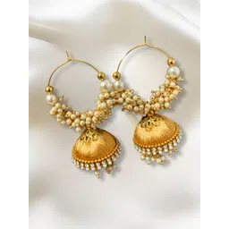 Saumakshi Designs Circular Jhumkas Earrings-picture-35