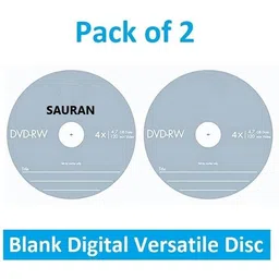 Sauran DVD Rewritable Pack of 2 Blank Digital Versatile Disc DVD 4.7 GB-picture-10