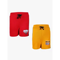 SAVAGE Boys Pack of 2 Multicoloured Shorts-picture-39