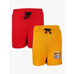 SAVAGE Boys Pack of 2 Pure Cotton Shorts-picture-32