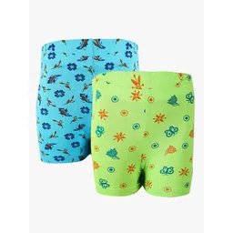 SAVAGE Girls Multicoloured Pack Of 2 Printed Shorts-picture-49