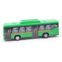 savia toys Low Floor Pull Back Bus For KIds , Collection , Gifts Most Modern CNG Bus [GREEN]-picture-26