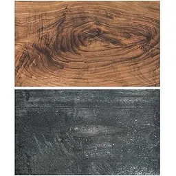 SAVIAURA 2-in-1 Double-Sided Waterproof Tabletop Photography Backdrop | 3D Flat Lay Design | 1 Sheet (#32- Brown & Grey Wood Surface Pattern)-picture-16
