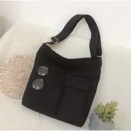 savie Women Black Tote-picture-22