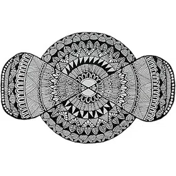 Savvy Creations Mandala Canvas Painting-picture-38