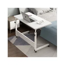 savya home Savya Homes Manual Height Adjustable Desk - White-picture-11