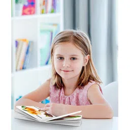 sawan Early Learning Little Library Kids Children Baby Books Set of 5 Books - Alphabets Fruits Vegetables Vehicles Wild Animals - English image 5