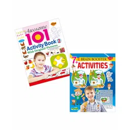 Sawan Brilliant Brain Booster Activity Books Volume Two Set of 2 - English-picture-10