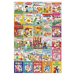sawan My First Copy to Colour All in One Books Set of 30 - English-picture-18