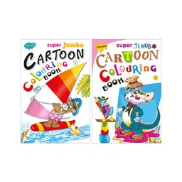 Sawan Super Jumbo Coloring Book Set of 2 - English-picture-11