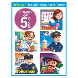 Sawan Who Am I Die Cut Shape Board Books Pack of 5 - English-picture-23