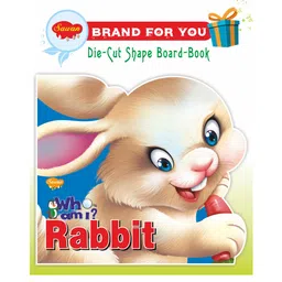 Sawan 'Who Am I' Rabbit Die Cut Shape Board Book - English-picture-15