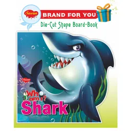 Sawan Who Am I Shark Die-Cut Shape Board Book - English-picture-18