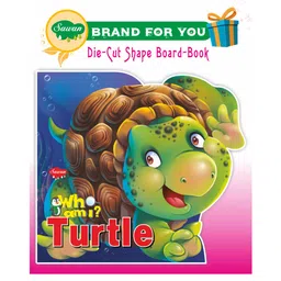 Sawan Who Am I Turtle Die-Cut Shape Board Book - English-picture-20