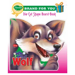 Sawan 'Who Am I' Wolf Die-Cut Shape Board Book - English-picture-24