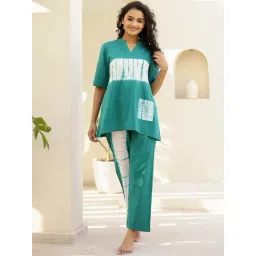 SAY Green Pyjamas Set-picture-37