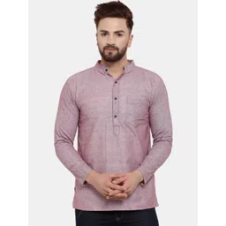 Sayesha Men Cotton Purple Kurta Top-picture-18