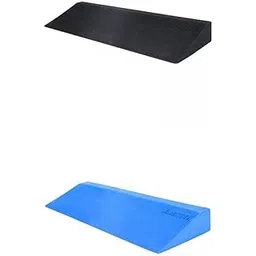 SAZ DEKOR 2X Yoga Brick EVA Supportive Balance Foam Slant Wedge for Exercise Fitness-picture-45