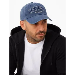 SAZARA Men Embroidered Cotton Baseball Cap-picture-15