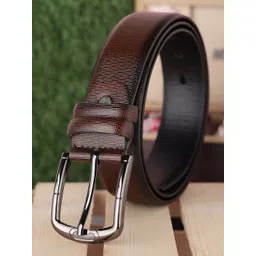 SAZARA Men Textured Leather Belt-picture-28