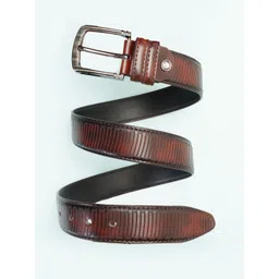SAZARA Men Textured Leather Belt image 1