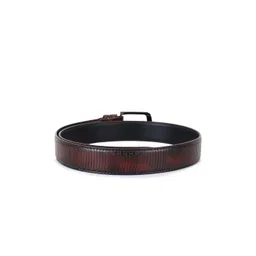 SAZARA Men Textured Leather Belt image 2